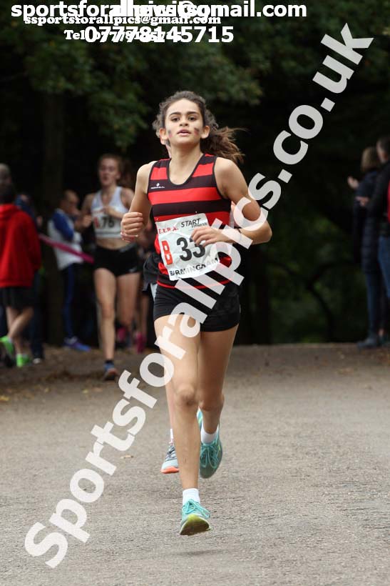 Girls under-15s 3 stage road relay, 2017 ERRA 6 and 4 Stage and Junior Relays. Photo:  David T. Hewitson/Sports for All Pics